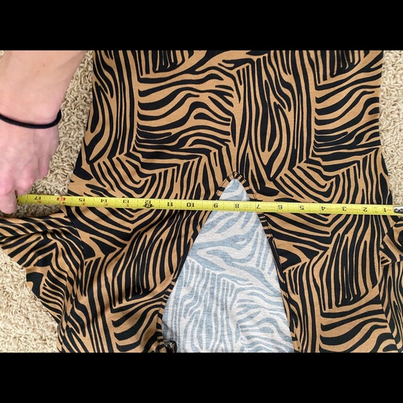 The Andamane Animal Print Tan Bodysuit - Picture 9 of 11